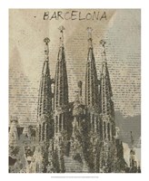 Framed Remembering Barcelona