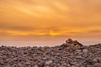 Framed Endless Rock Sunset