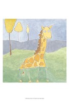 Framed Quinn's Giraffe