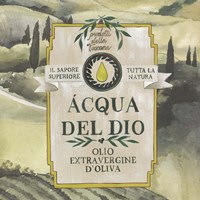 Framed Olive Oil Labels I