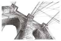Framed Brooklyn Bridge Panorama