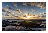Framed Waipouli Sunrise