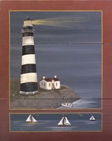 Framed 'Lighthouse 4' border=