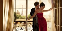 Framed Lovers in Paris