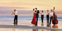 Framed Romance on the Beach