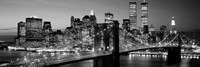 Framed Brooklyn Bridge to Manhattan