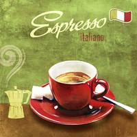 Framed Espresso I