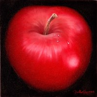 Framed Red Apple