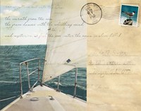 Framed Voyage Postcard I