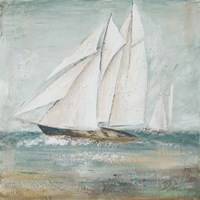 Framed Cape Cod Sailboat I