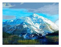Framed Blue Mountain