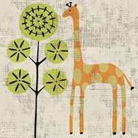 Framed Ada's Giraffe