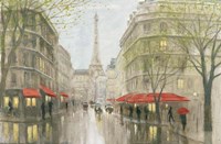 Framed Impression of Paris