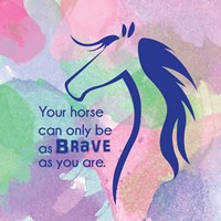 Framed Horse Quote 14