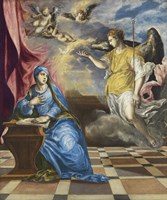 Framed Annunciation c. 1576