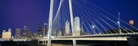 Framed Margaret Hunt Hill Bridge, Dallas, Texas
