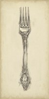 Framed Ornate Cutlery I