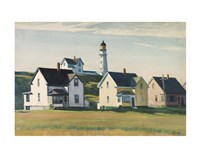 Framed Lighthouse Village (also known as Cape Elizabeth), 1929