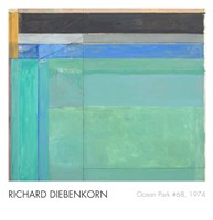 Framed Ocean Park No. 68, 1974