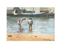 Framed Boys Wading, 1873