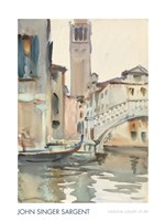 Framed Bridge and Campanile, Venice, 1902/04