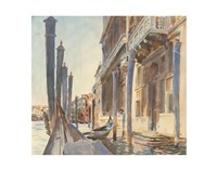 Framed Gondola Moorings on the Grand Canal, 1904/07