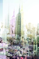 Framed Empire State Building Multiexposure I