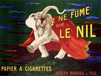 Framed Je ne Fume que Le Nil, 1912