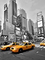 Framed Times Square Traffic