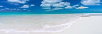 Framed Tropical beach in Cayo Largo, Cuba