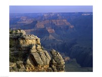 Framed High angle view of rock formation, Grand Canyon National Park, Arizona, USA