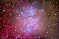 Framed Orion Nebula Region