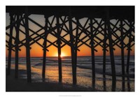 Framed Under the Boardwalk