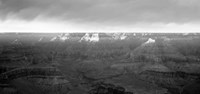 Framed Rock formations on a landscape, Hopi Point, Grand Canyon National Park, Arizona