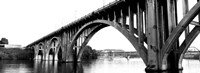 Framed Henley Street Bridge, Tennessee River, Knoxville, Tennessee