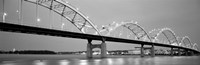 Framed Bridge over a river, Centennial Bridge, Davenport, Iowa