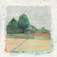 Framed Path Through the Field - Green