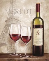 Framed Wine in Paris III