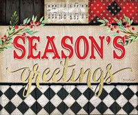 Framed Season's greetings