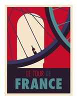 Framed Tour de France