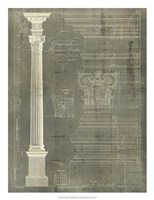 Framed Column Blueprint I