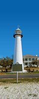 Framed Biloxi Lighthouse, Biloxi, Mississippi