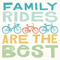 Framed Lets Cruise Family Rides I