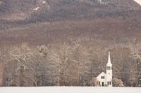 Framed Wonalancet Union Chapel, White Mountains, New Hampshire