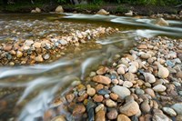 Framed Saco River in Bartlett, New Hampshire