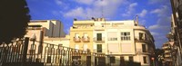 Framed Buildings in Barcelona, Spain