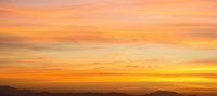 Framed Mountains at Sunset, San Jacinto, California