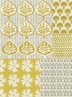 Framed Marigold Patterns I