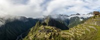 Framed ruins at Machu Picchu, Peru