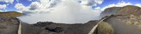 Framed Masaya Volcano Erupting Smoke, Nicaragua